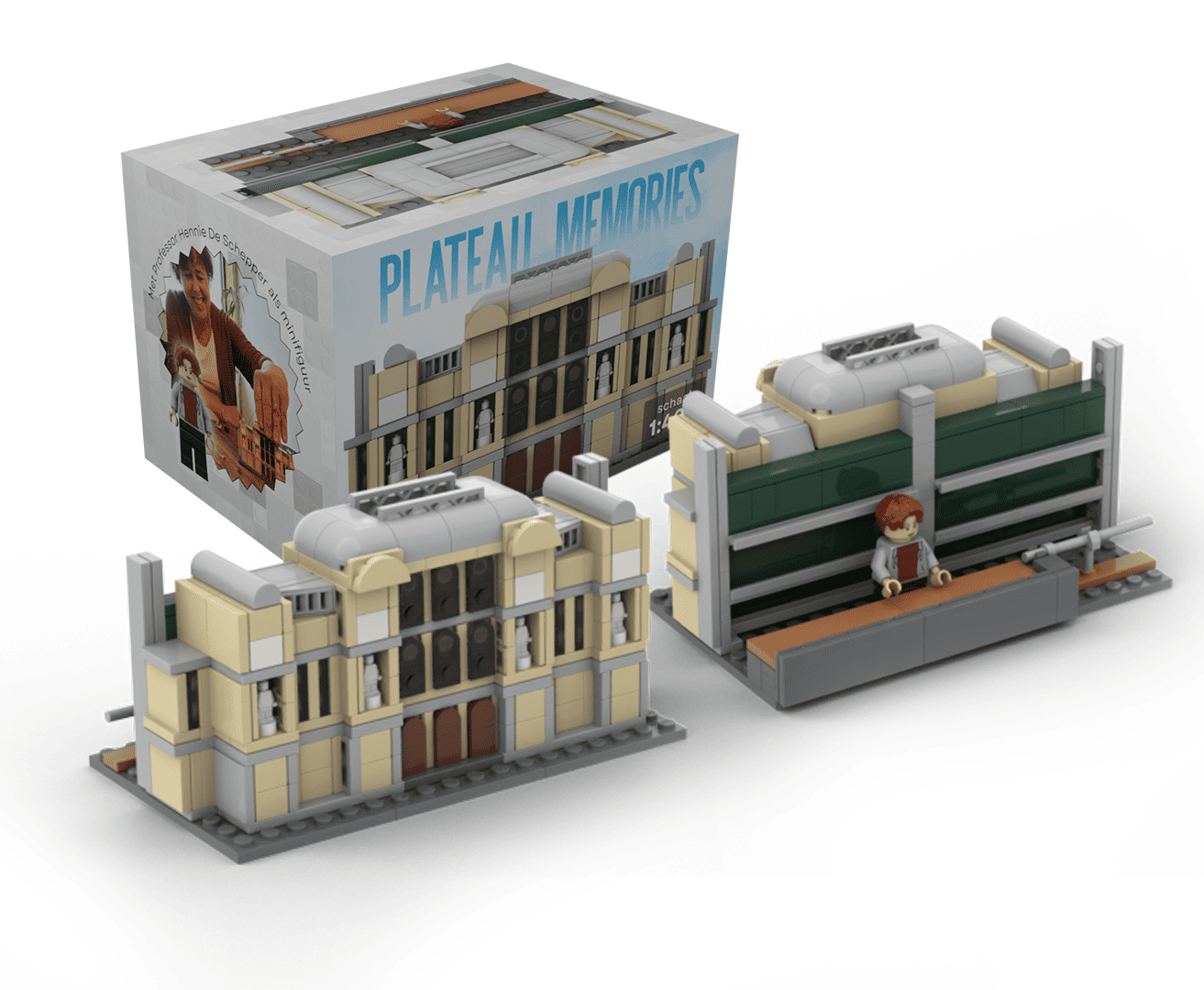 De verpakking van de CenEka LEGO-set